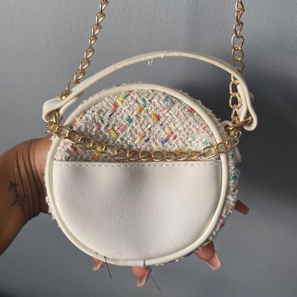Mini Pearl Floral Design Bag - Chain & Pocket✨ - Picture 3 of 5